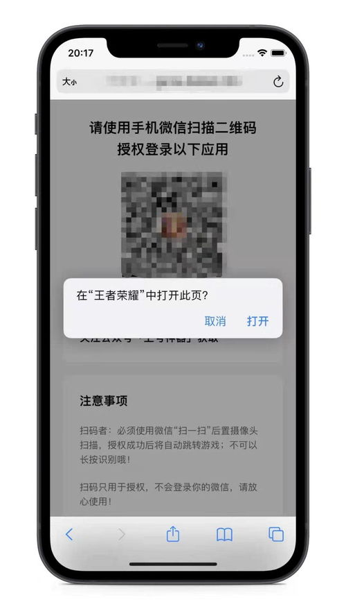 安卓系统王者扫码,轻松便捷的登录体验